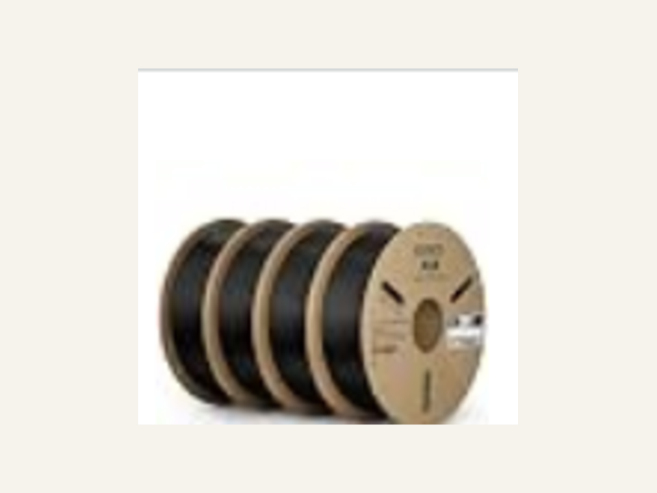 Sealed ELEGOO deep black ASA filament spools